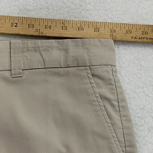 Perry Ellis Cottons Men's Chino Flat Front Pants 36x34* Beige - Picture 8 of 11